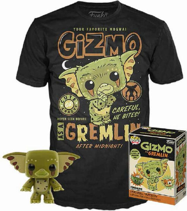 Actual product image Funko Set & Tee Gremlins Gizmo Exclusive