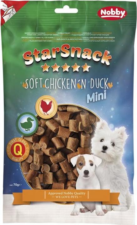 Nobby StarSnack MINI Chicken'n Duck (16 pcs., 70 g)