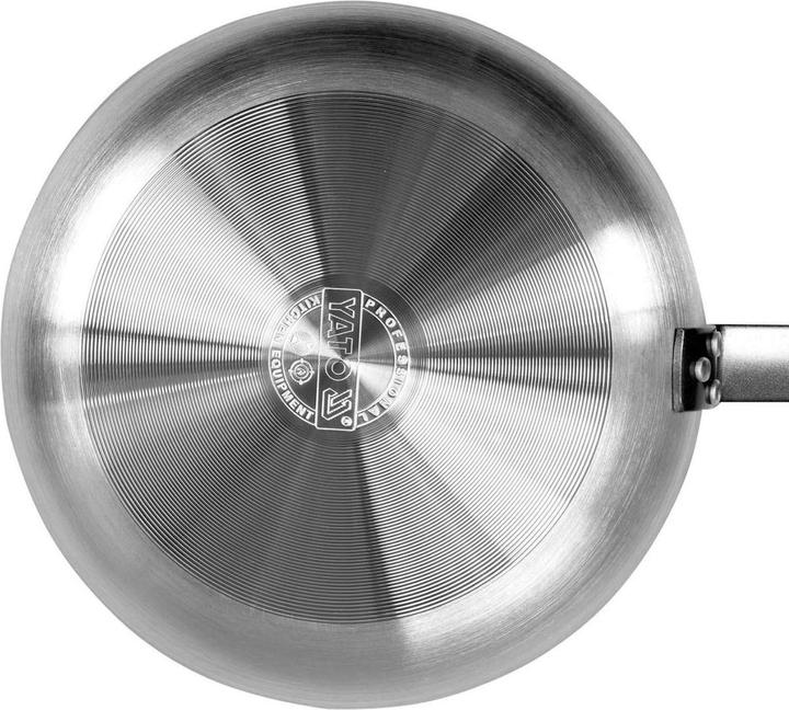 Produktbild Yato Profi Crepe Pfanne Ø260mm in Gastro-Qualität Aluminium Teflon Beschichtung Crepepfanne (26 cm, Pfannenset + Topfset, Aluminium)