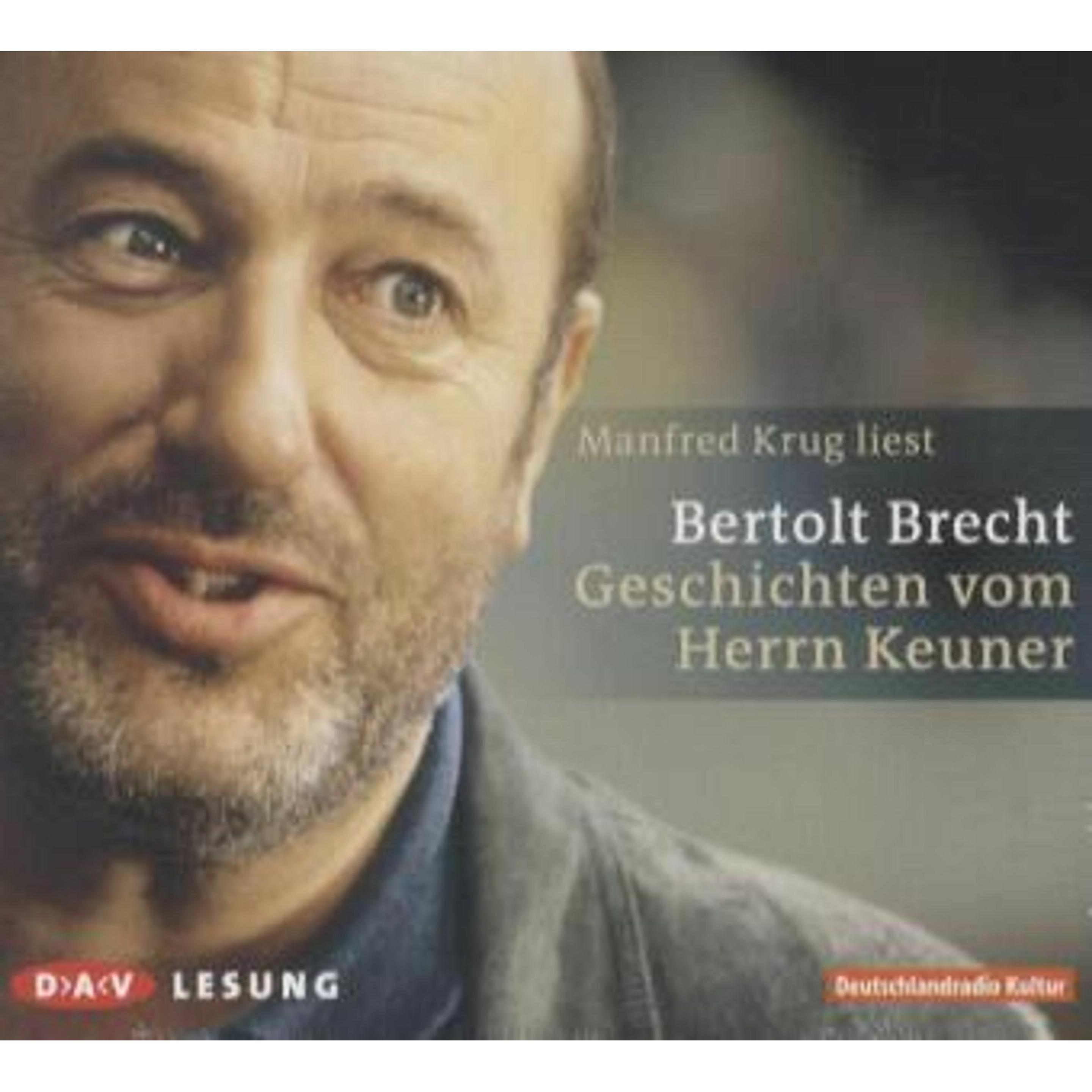 Geschichten vom Herrn Keuner, Hörbücher von Manfred Krug, Bertolt Brecht
