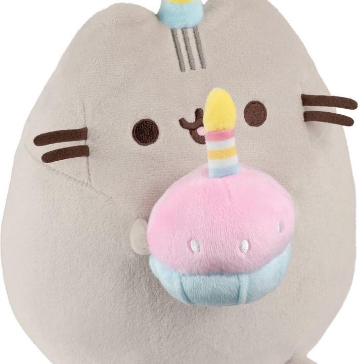 Immagine prodotto Pusheen peluche 23 cm con torta Aurora DAFFI P 232 (24 cm)