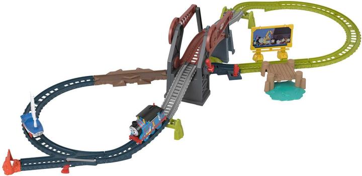 Productafbeelding Mattel Tomek i przyjaciele Most zwodzony Zestaw torów (Refresh) HGX65 (25 onderdelen)