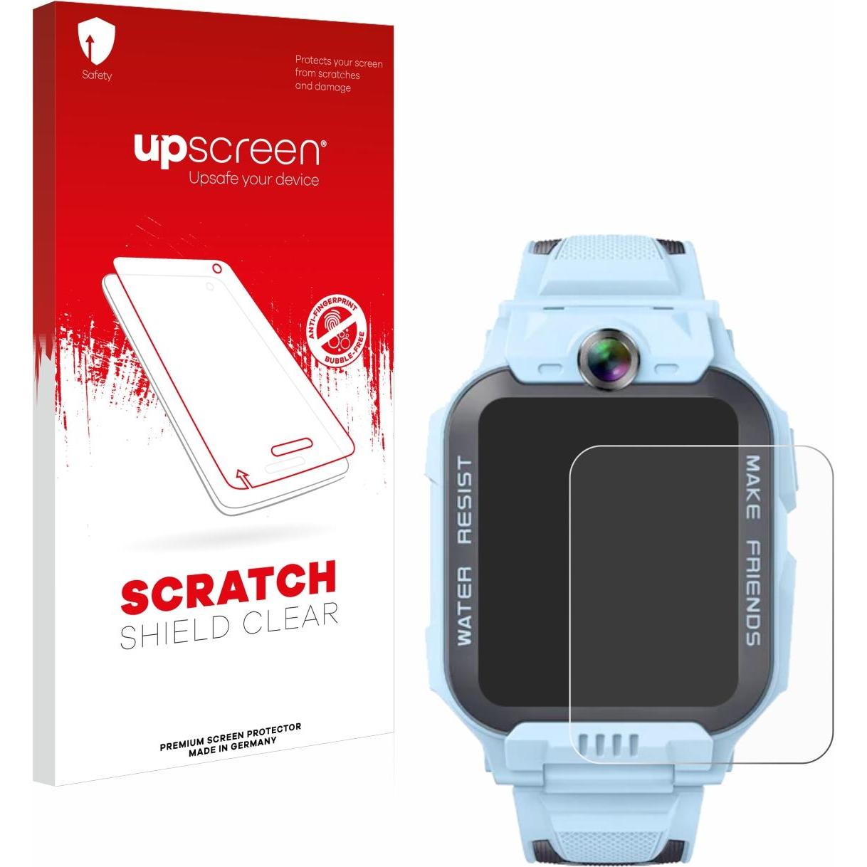 upscreen Scratch Shield Displayschutz, Smartwatch Schutzfolie, Transparent