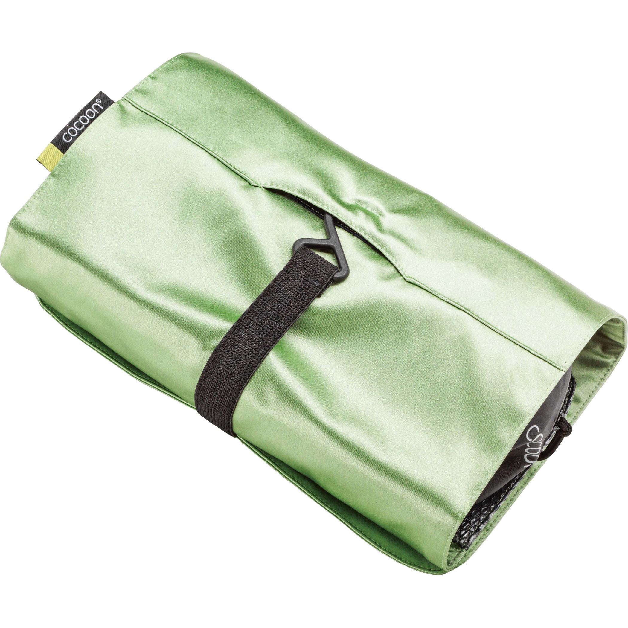 Cocoon, Necessaire, Minimalist Hanging Toiletry Kit Silk, Grün, (5 l)
