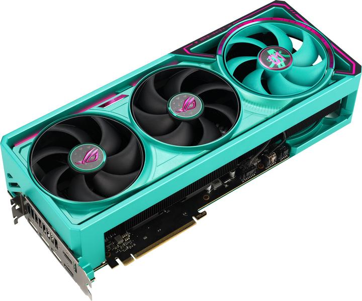 Actual product image ASUS ROG Astral GeForce RTX 5080 Hatsune Miku Edition (16 GB)