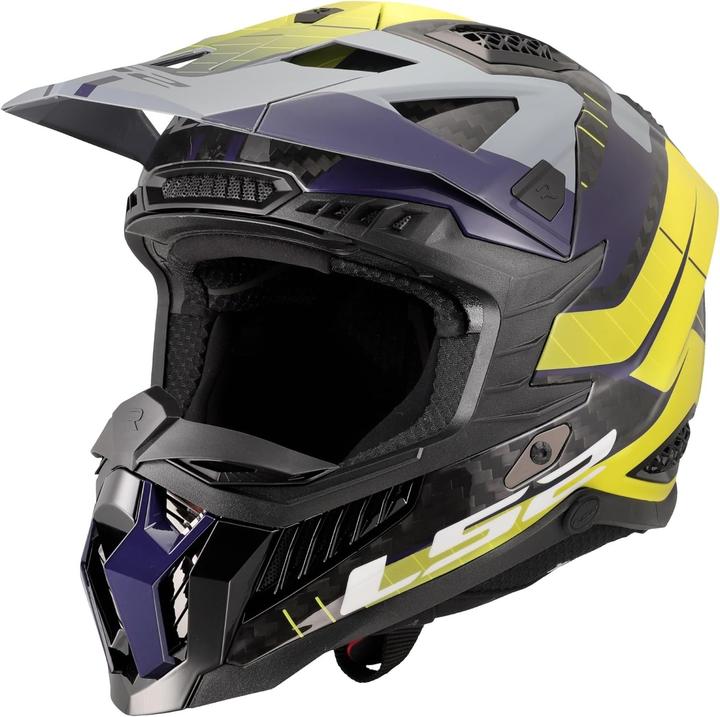 Produktbild LS2 MX703 X-FORCE CARBON GALUO MX-Helm (L)