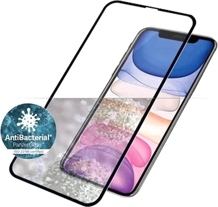 Actual product image PanzerGlass edge to edge (1 Piece, Apple iPhone 11, Apple iPhone XR)