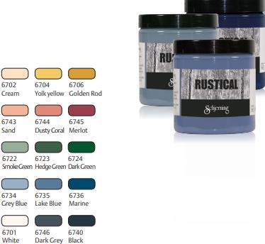 Produktbild Schjerning 6722 Rustical Smoke Green 250ML (Rustical Smoke Green, 250 ml)