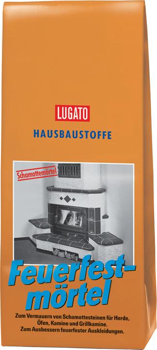 Image du produit Lugato Feuerfest Mörtel 2 kg (2000 g)