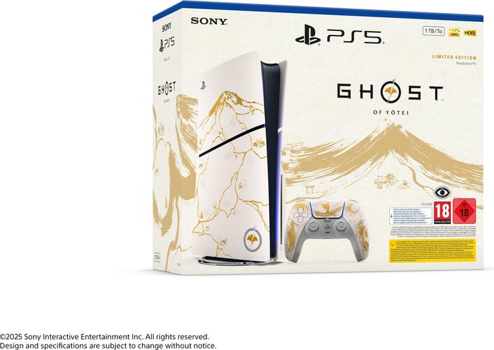 Produktbild Sony PS5 Slim Ghost of Yotei Console