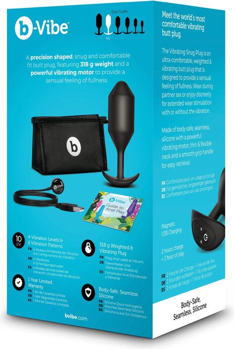 Actual product image B-Vibe Snug Plug 5