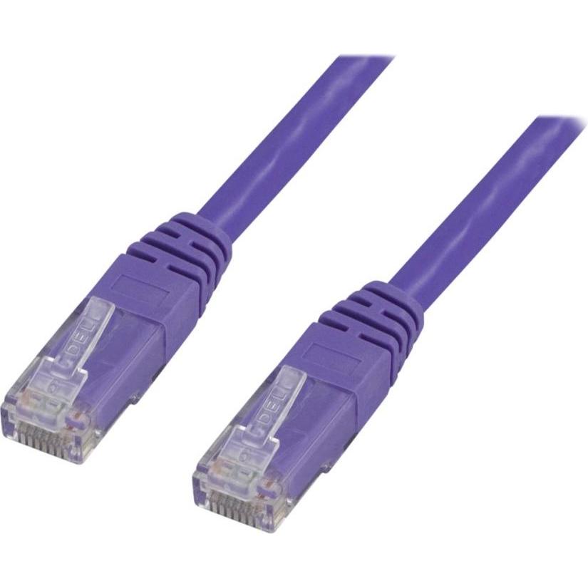 Deltaco TP-615P Netzwerkkabel Violett U/UTP (UTP) (U/UTP, CAT6, 15 m), Netzwerkkabel