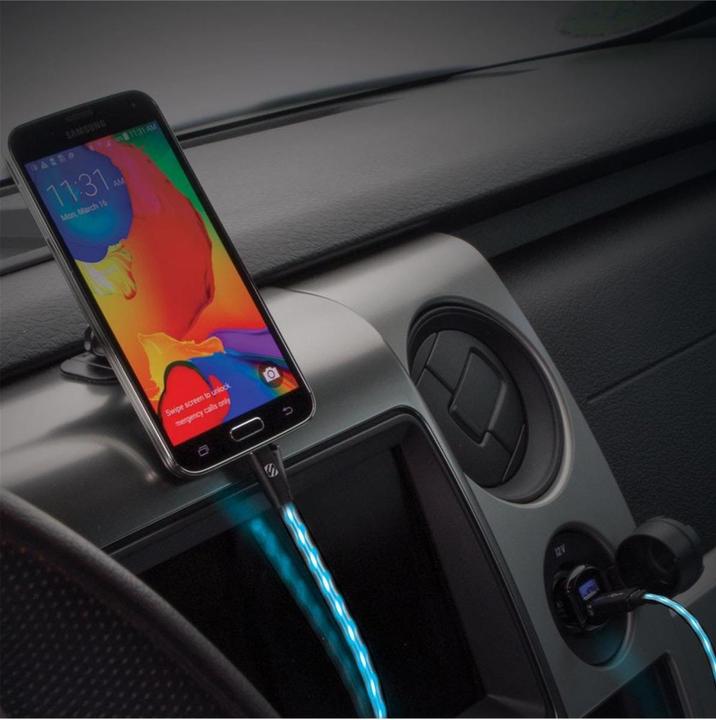 Actual product image Scosche FlatOUT Flow (0.91 m, USB 2.0)