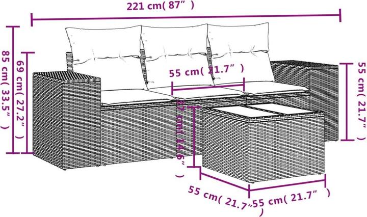 Actual product image vidaXL Jeremiah