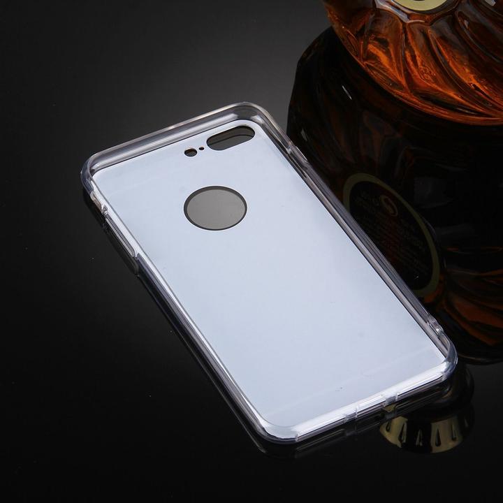Produktbild König Design Apple iPhone 8 Plus Handy Hülle Spiegel Mirror Soft Case Schutz Cover Rose Gold (Apple iPhone 8 Plus)