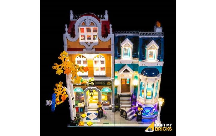 Image du produit Light my bricks Kit d'éclairage LED pour librairie LEGO