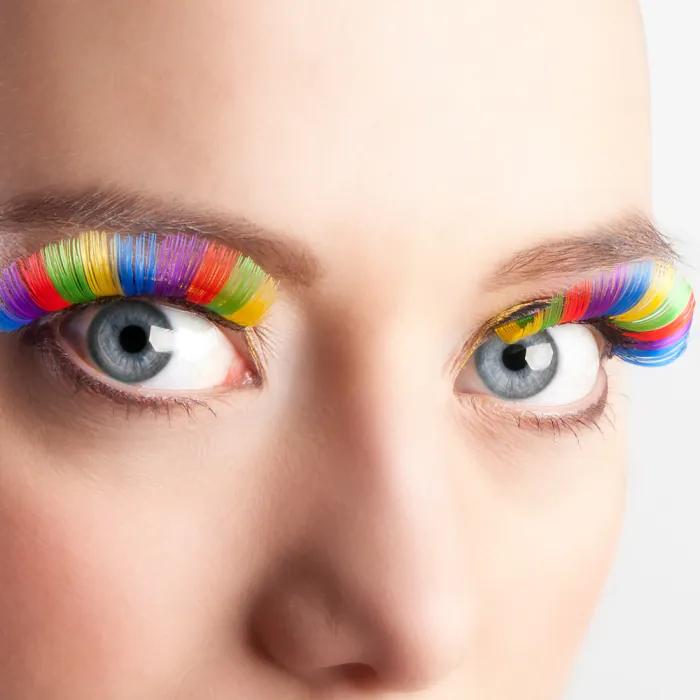 Actual product image Boland Rainbow Wimpern (Artificial eyelashes)