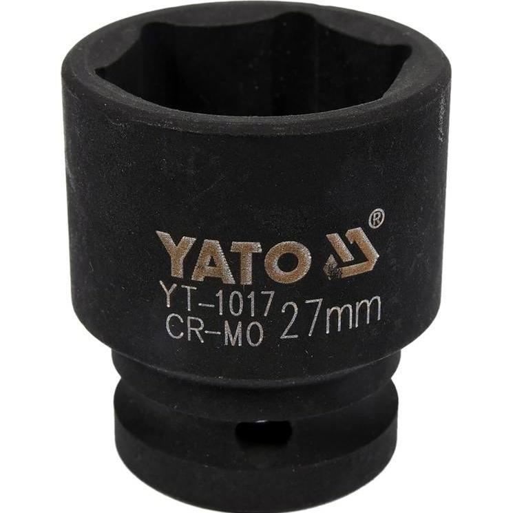 Yato, Steckschlüssel + Stecknuss, Sechskant-Kraft-Stecknuss 1 (27 mm)