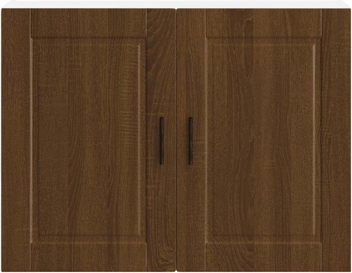 Immagine prodotto VidaXL Parete attrezzata per cucina Porto Brown in legno ingegnerizzato effetto rovere (80 x 31 x 60 cm)