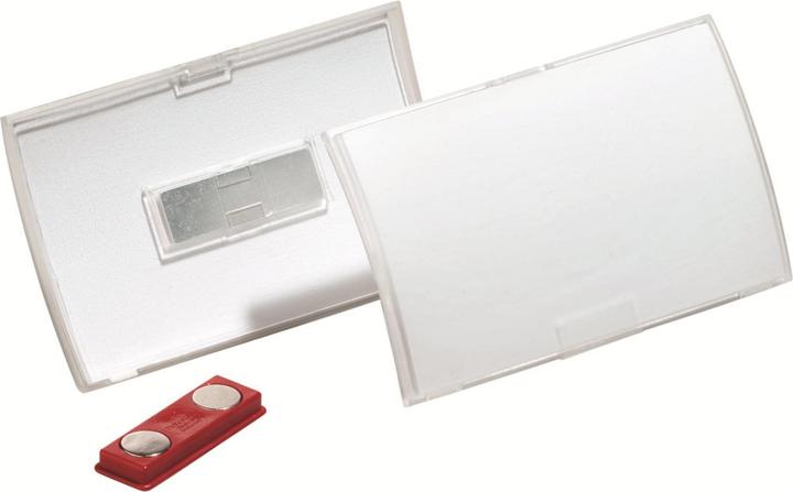 Durable Click Fold name tag with magnet