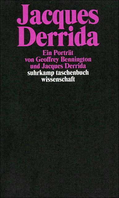 Produktbild Jacques Derrida (Deutsch, Jacques Derrida, 2005)