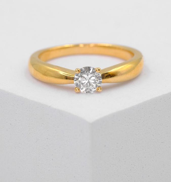 Actual product image Muau Solitaire (54, 750/18 K Gold)
