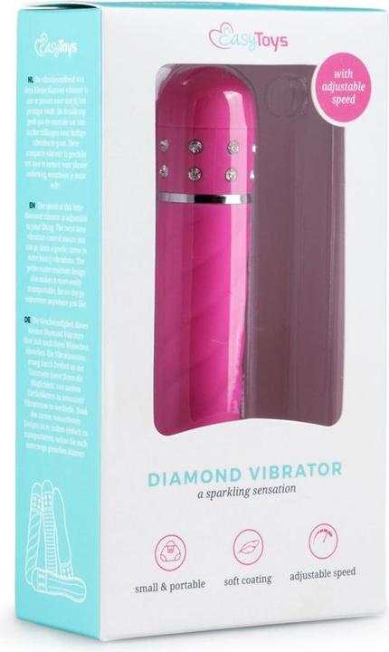 Actual product image Easytoys Diamond Vibrator