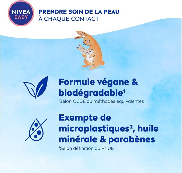 Immagine prodotto NIVEA Trio di salviette umidificate Soft & Cream (171 Pezzo/i)