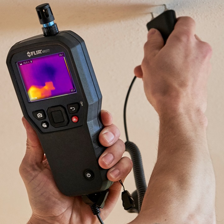 Actual product image Flir MR277 Hygrometer/Psychrometer Indoor Electronic psychrometer