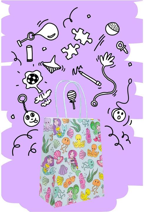 Produktbild LG-Imports Meerjungfrau Geschenktüte (1x)