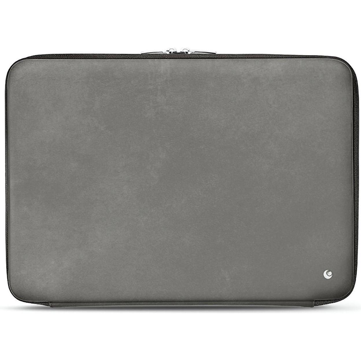 Noreve Lederhülle, Notebooktasche, Grau