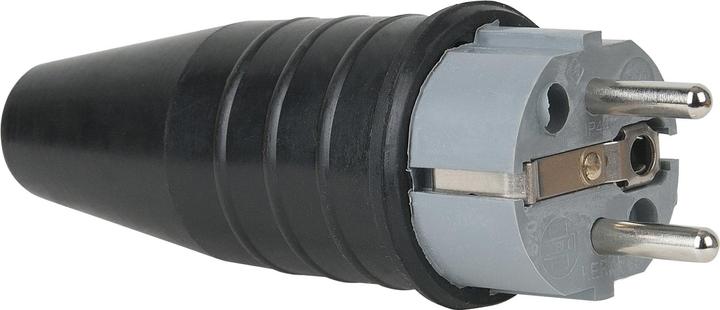 Produktbild PCE Rubber 230V/240V CEE7/VII Connector Male (CEE 7/5)