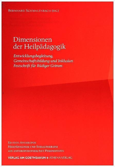 Produktbild Dimensionen der Heilpädagogik (Deutsch, Bernhard Schmalenbach, 2016)