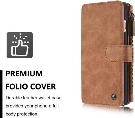 Produktbild Caseme Leder Etui mit Portemonnaie (Apple iPhone 6s Plus, Apple iPhone 6 Plus)