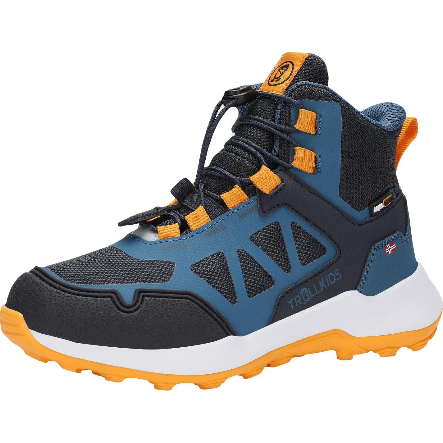 Trollkids, Unisex, Wanderschuhe, Kid's Oppland Hiker (31), Blau