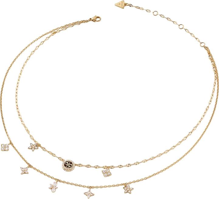 Produktbild Guess Secret Garden Halskette (Edelstahl, Glas, Zirkonia)
