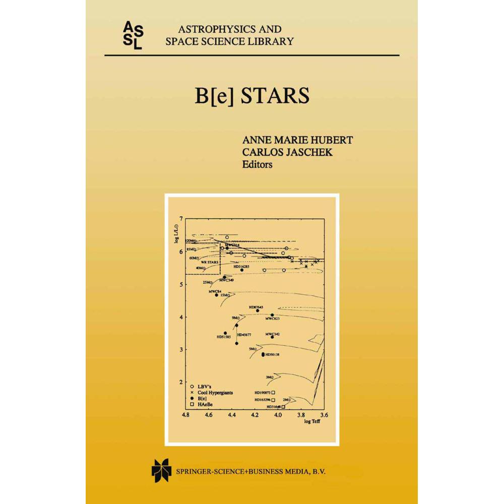 Thumbnail - B(e) Stars, Fachbücher von Anne Marie Hubert, Carlos Jaschek