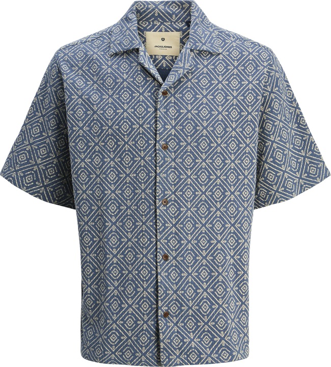 Image du produit Jack & Jones Jprbluvincent Print Resort S/S Shirt Sn (M)