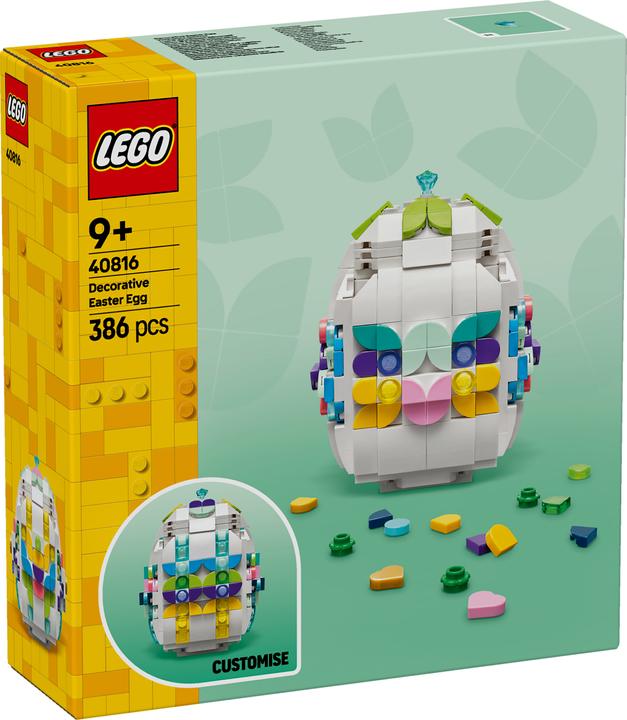 Actual product image LEGO Decorated Easter egg (40816, LEGO Icons)