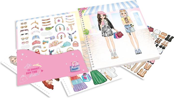 Actual product image Top Model Topmodel - Dress Me Up Stickerbook Shopping Tour (0413832) (11 Sticker)
