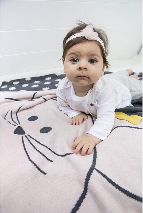 Produktbild Lässig Strickdecke (80 x 110 cm)