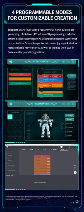Produktbild Robosen Buzz Lightyear Infinity Pack (Limited Edition)