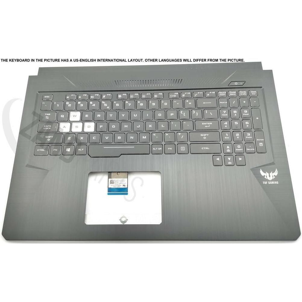 ASUS FX705DT-1B Keyboard (US-ENGLISH INTERNATIONAL) Module/AS (BLACK/RGB/PEGA), Notebook Ersatzteile