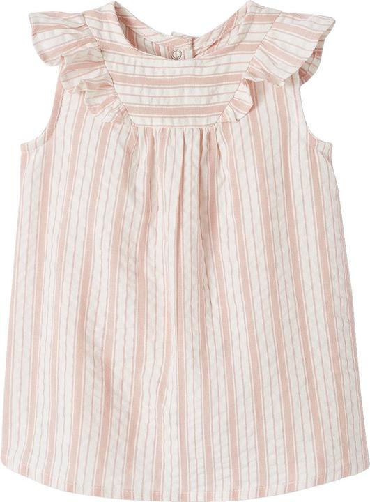 Produktbild Vertbaudet Baby Kleid aus gestreiftem Seersucker (80)