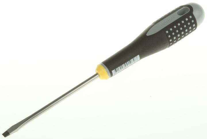 Produktbild Bahco ERGO Schraubendreher für Schlitzschrauben mit 3-Komponenten-Griff, 1 mm × 5,5 mm × 100 mm (Schlitzschrauben)