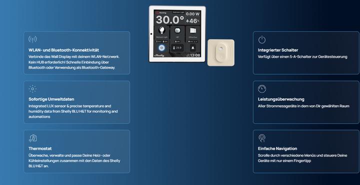 Produktbild Shelly Wall Display White + BLU H&T Ivory