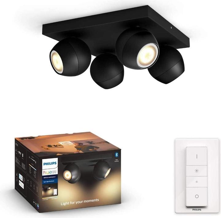 Immagine prodotto Philips Hue Tinta Buckram Basic BT (1400 lm, GU10)