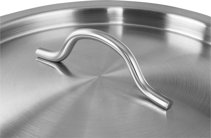 Produktbild Royal Catering Kochtopf Induktion 12 Liter Kochtopf + Deckel Suppentopf Rostfrei Topf Eintopf (25 cm, Kochtopf, Edelstahl)