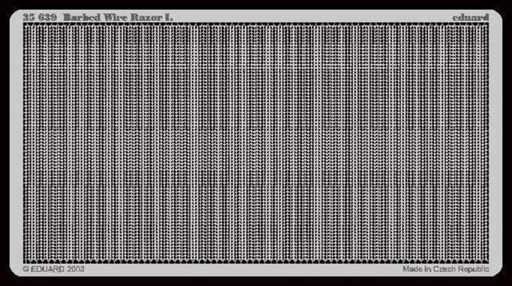 Productafbeelding Eduard Prikkeldraad Scheermes I. (8m) Foto Etch Kit