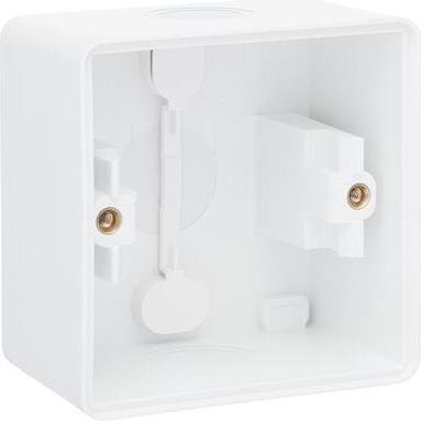 Servodan, Steckdose, Unterlage 1 Modul, IP55, weiss